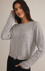 MEDINA CARDIGAN LIGHT GREY