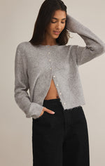 MEDINA CARDIGAN LIGHT GREY