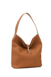 SANDY SHOULDER BAG CAMEL/PEBBLED