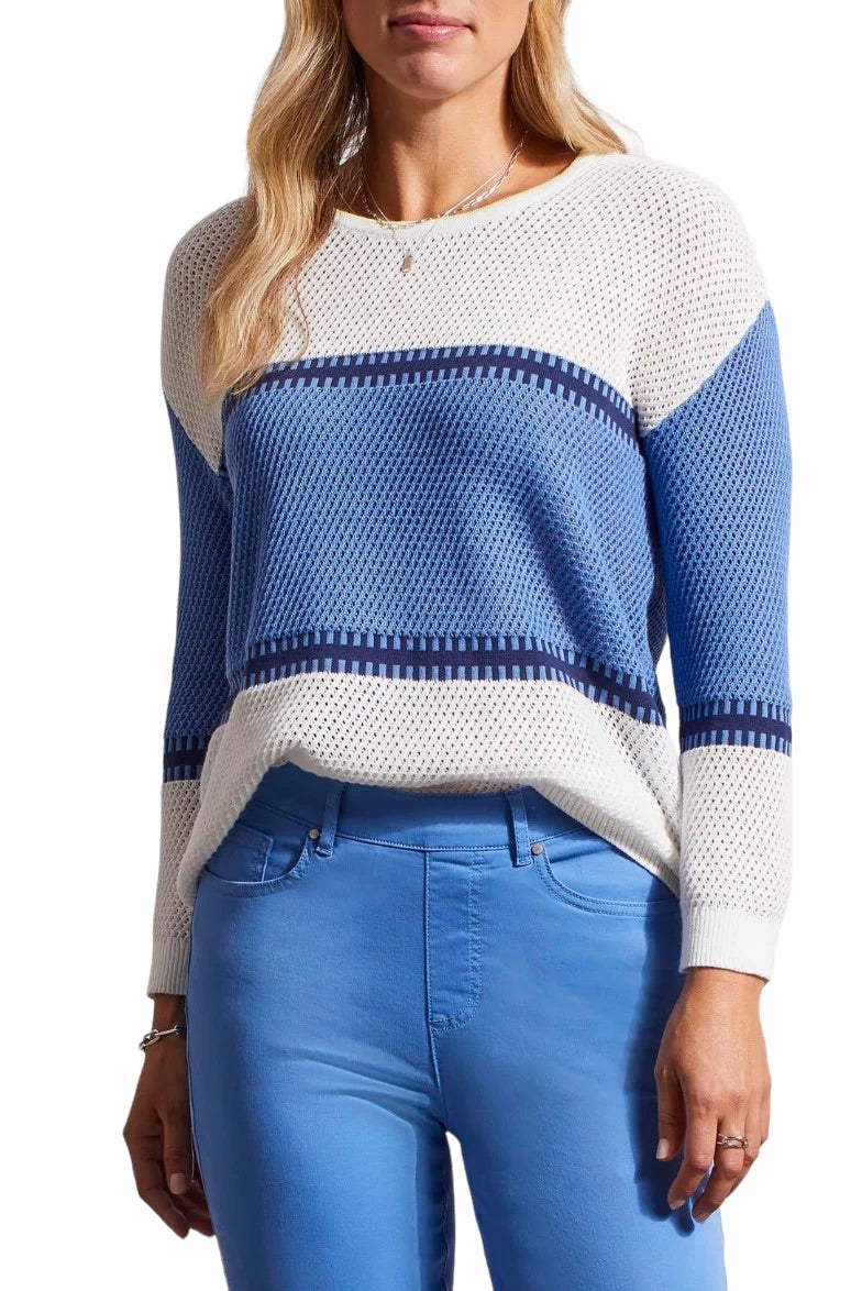 CREW NECK SWEATER BLUESTAR