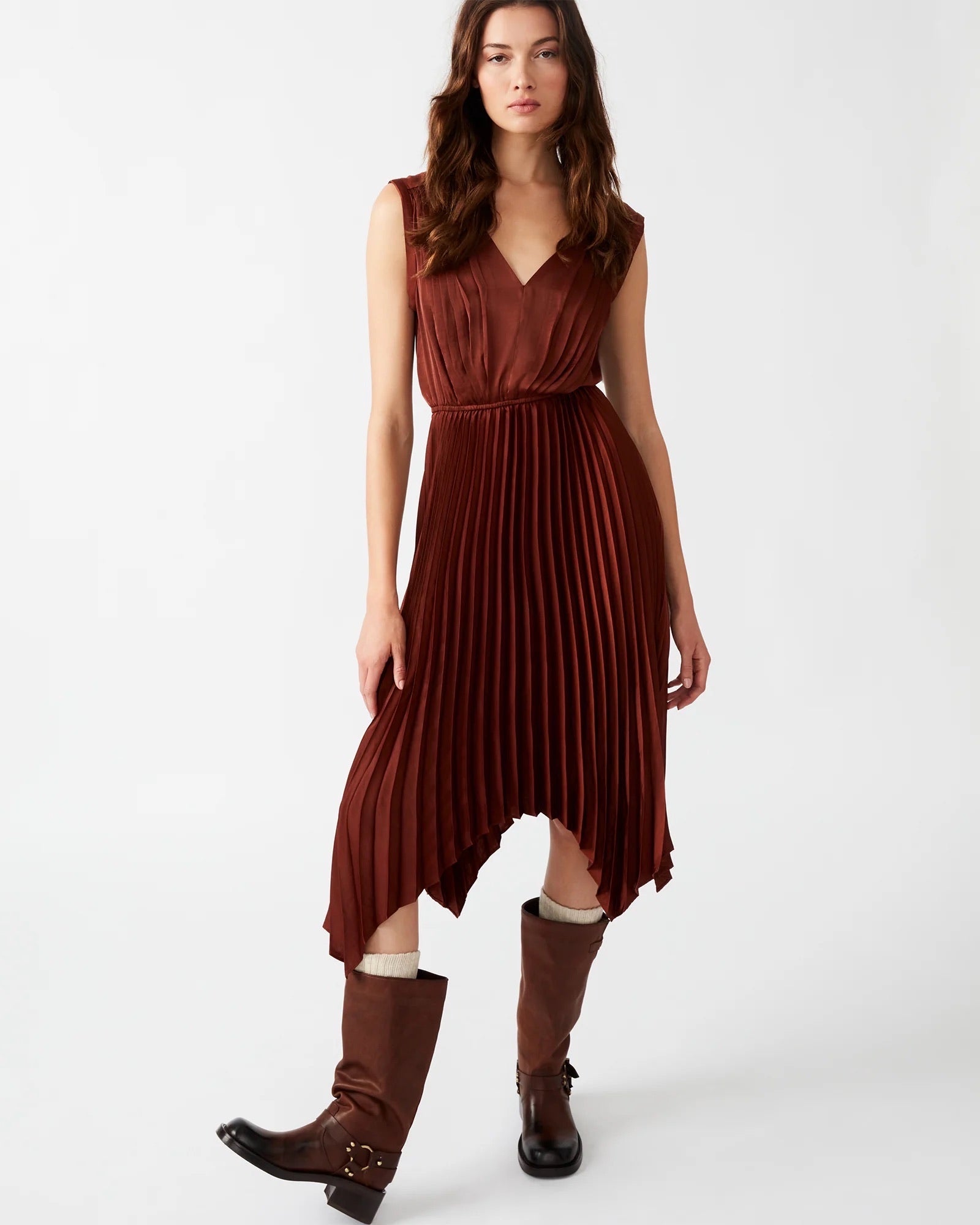 DONNA DRESS IN CINM – VC Boutique