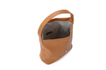 SANDY SHOULDER BAG CAMEL/PEBBLED