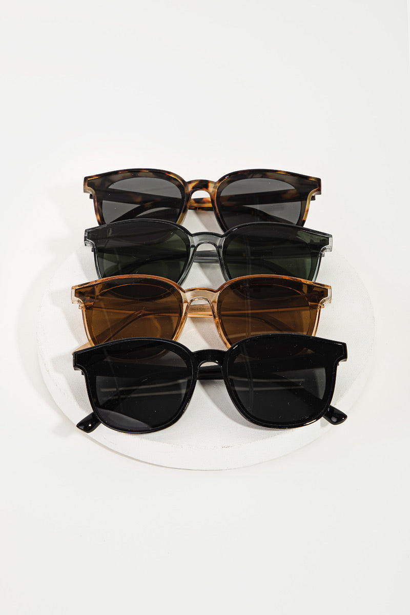 FRAME WAYFARER SUNGLASSES MULTI