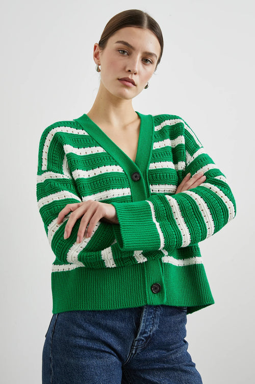 GENEVA KELLY STRIPE SWEATER