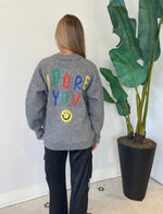 JORGINA KNIT ADORE BASEBALL JACKET