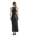 DIANE SATIN DRESS BLACK