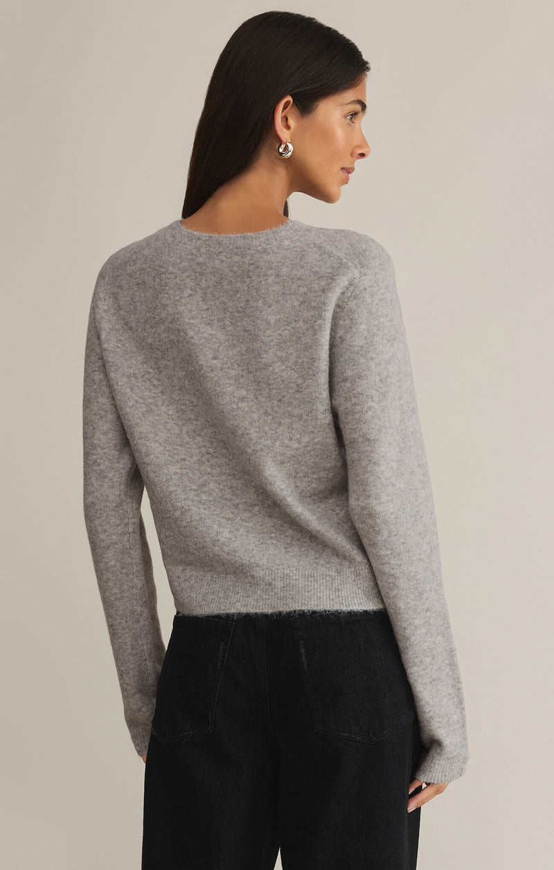 MEDINA CARDIGAN LIGHT GREY