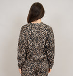 LUCIE SOFT LEOPARD PULLOVER