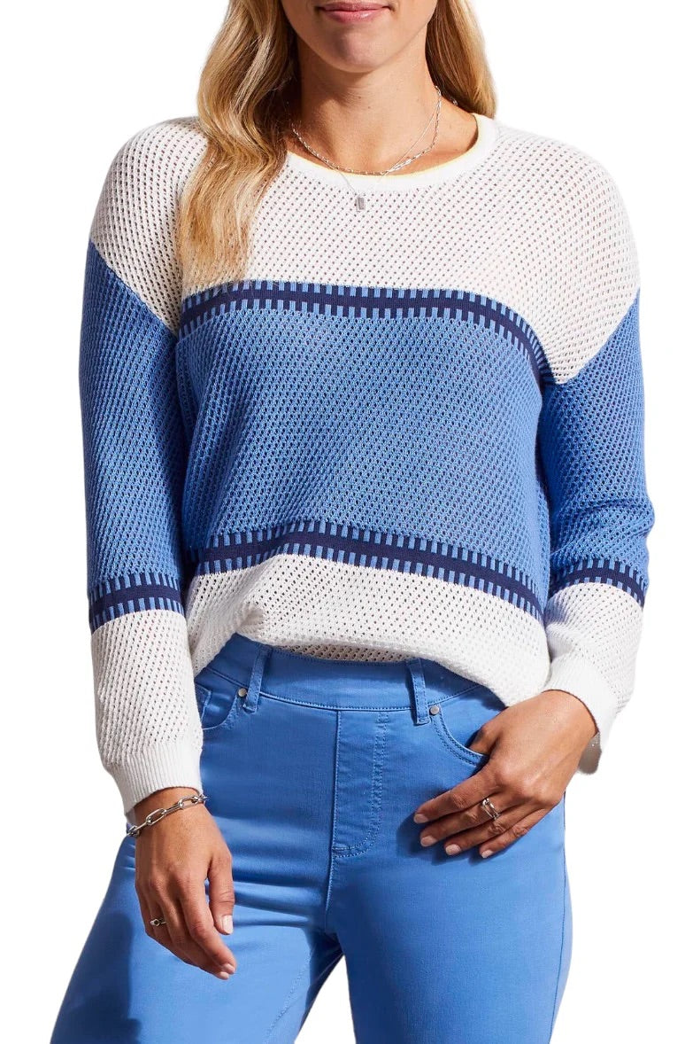 CREW NECK SWEATER BLUESTAR