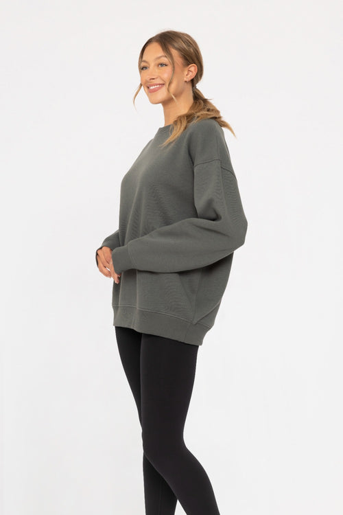 OVERSIZED SWEATSHIRT URBAN GREY