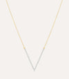 GOLD V TO V NECKLACE