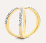 GOLD ALL AXIS RING