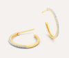 GOLD HOOP EARRING SMALL