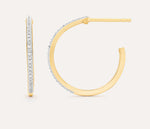 GOLD HOOP EARRING SMALL