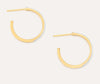 GOLD HOOP EARRING SMALL