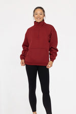 SWEATSHIRT RED VELVET