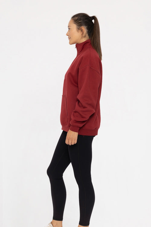 SWEATSHIRT RED VELVET