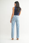 CLEAN STRETCH STRAIGHT LIGHT DENIM