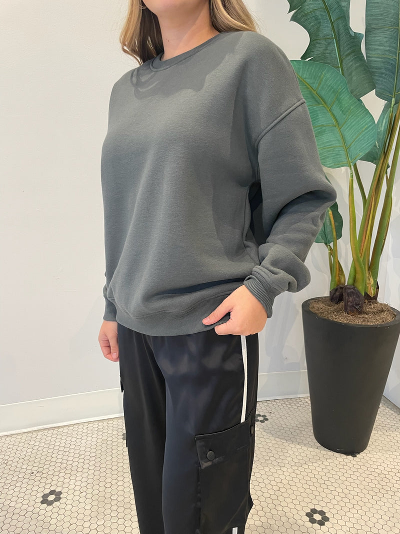 OVERSIZED SWEATSHIRT URBAN GREY