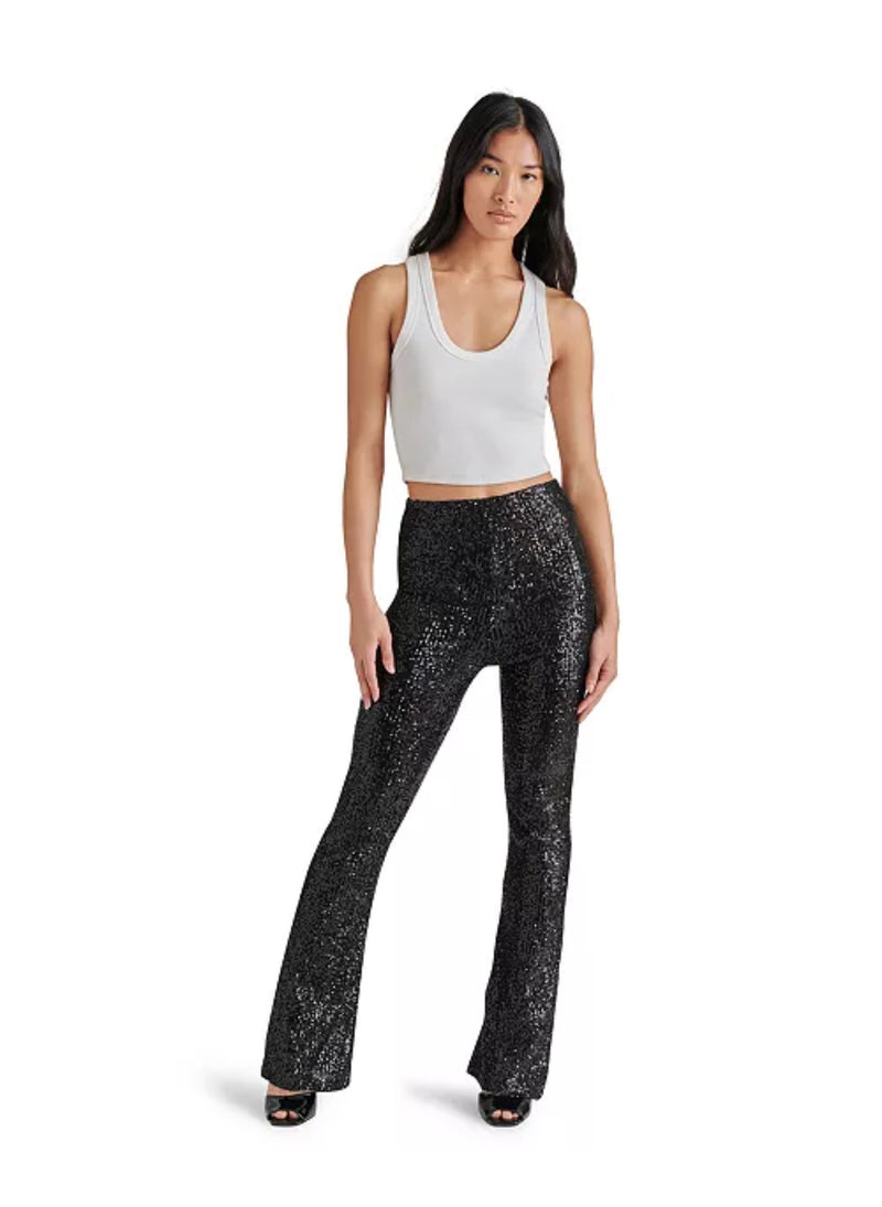 CITRINE SEQUIN PANT BLACK